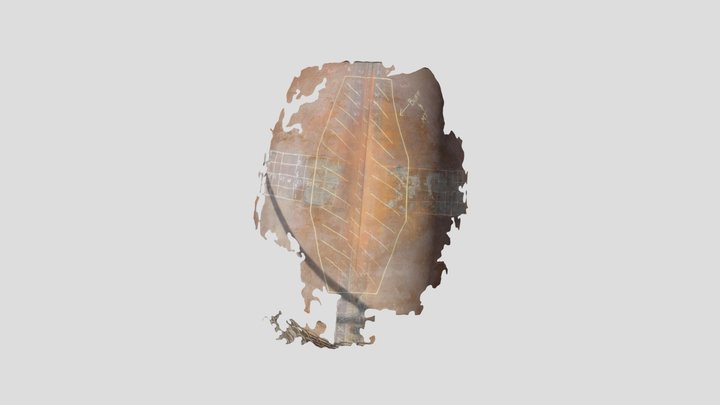 Frac OVHD Line_simplified_3d_mesh 3D Model