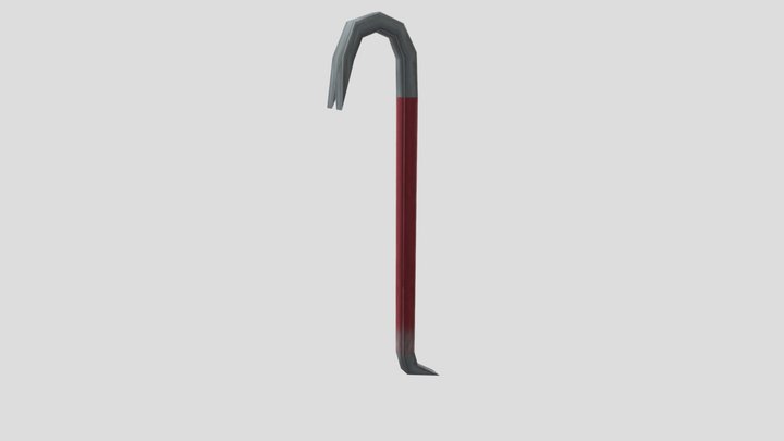 Ice Scream 4: Crowbar 3D Model