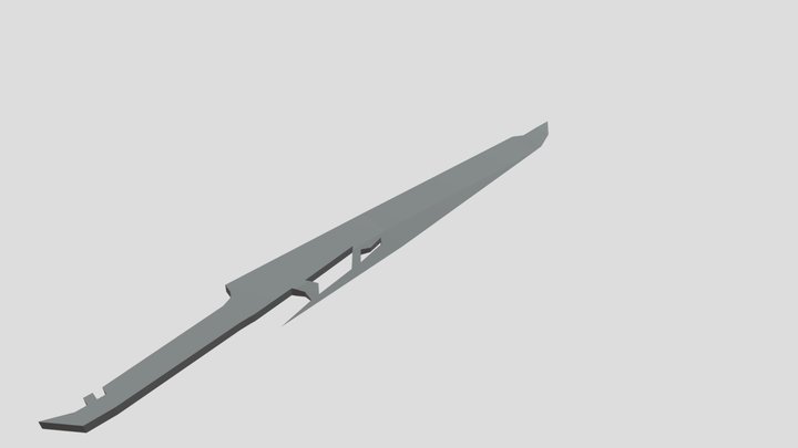 The Wise One's Sword (Castle Series) 3D Model