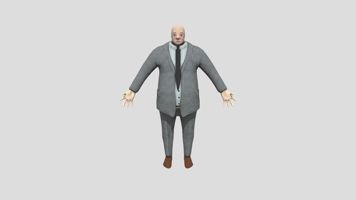 GART150 Gangster 3D Model