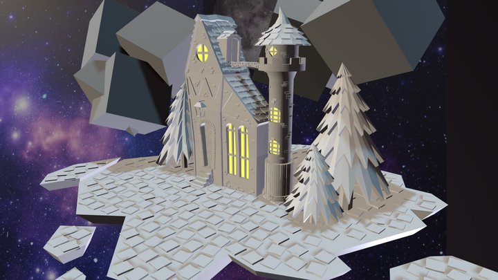 Castle 3D Model