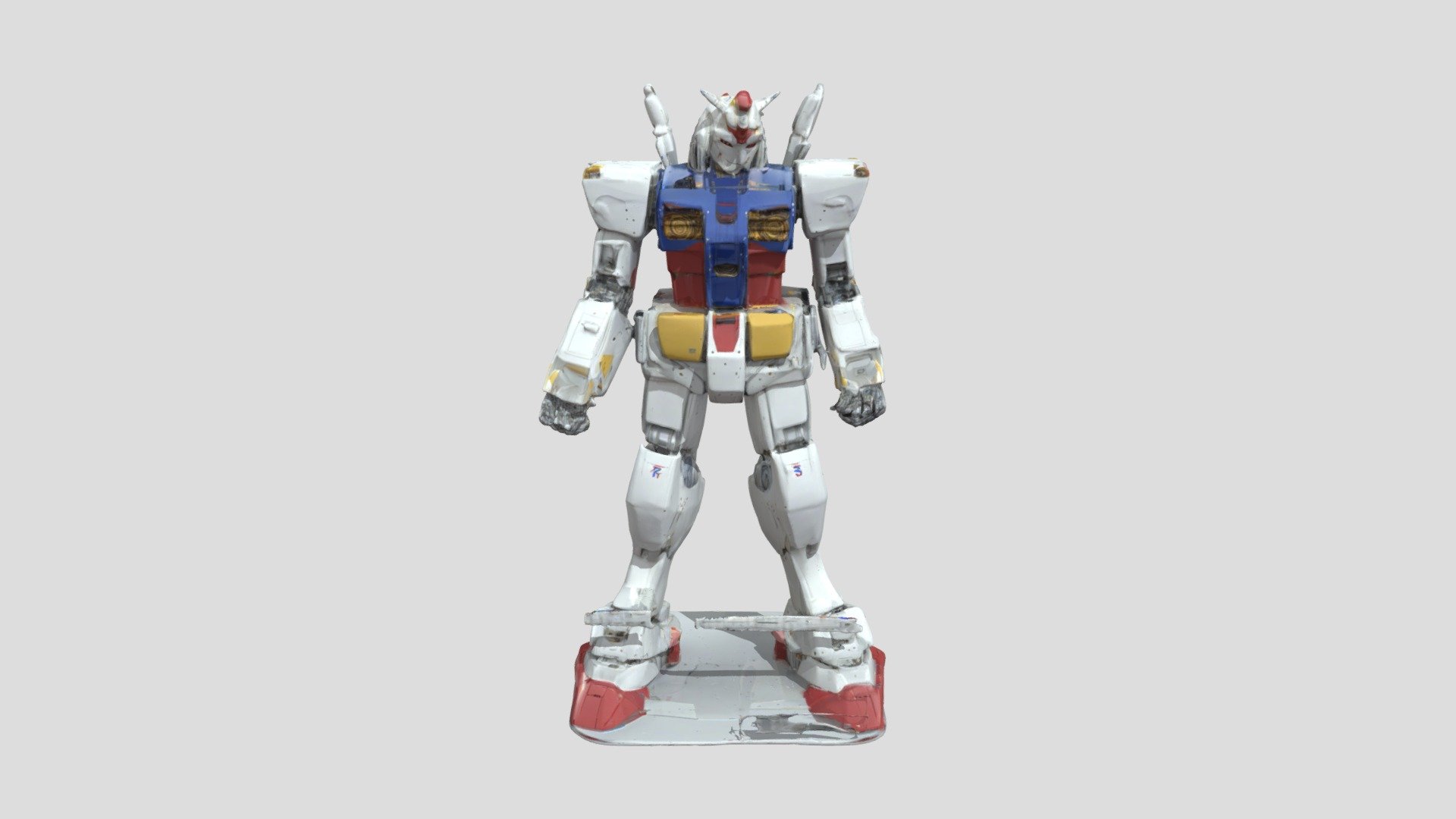 Giant Gundam Statue - 3D model by marcob193 [4799f4c] - Sketchfab