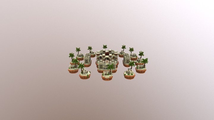 SkyWars 3D Model