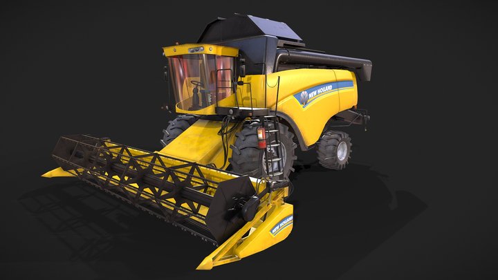 New Holland CX6090 3D Model
