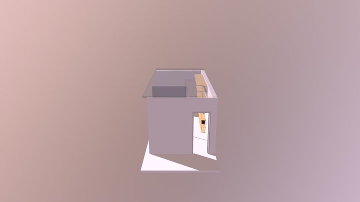 DAUVILLIERS - Biblio Ch V2b 3D Model