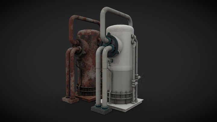 Compressor 3D models - Sketchfab