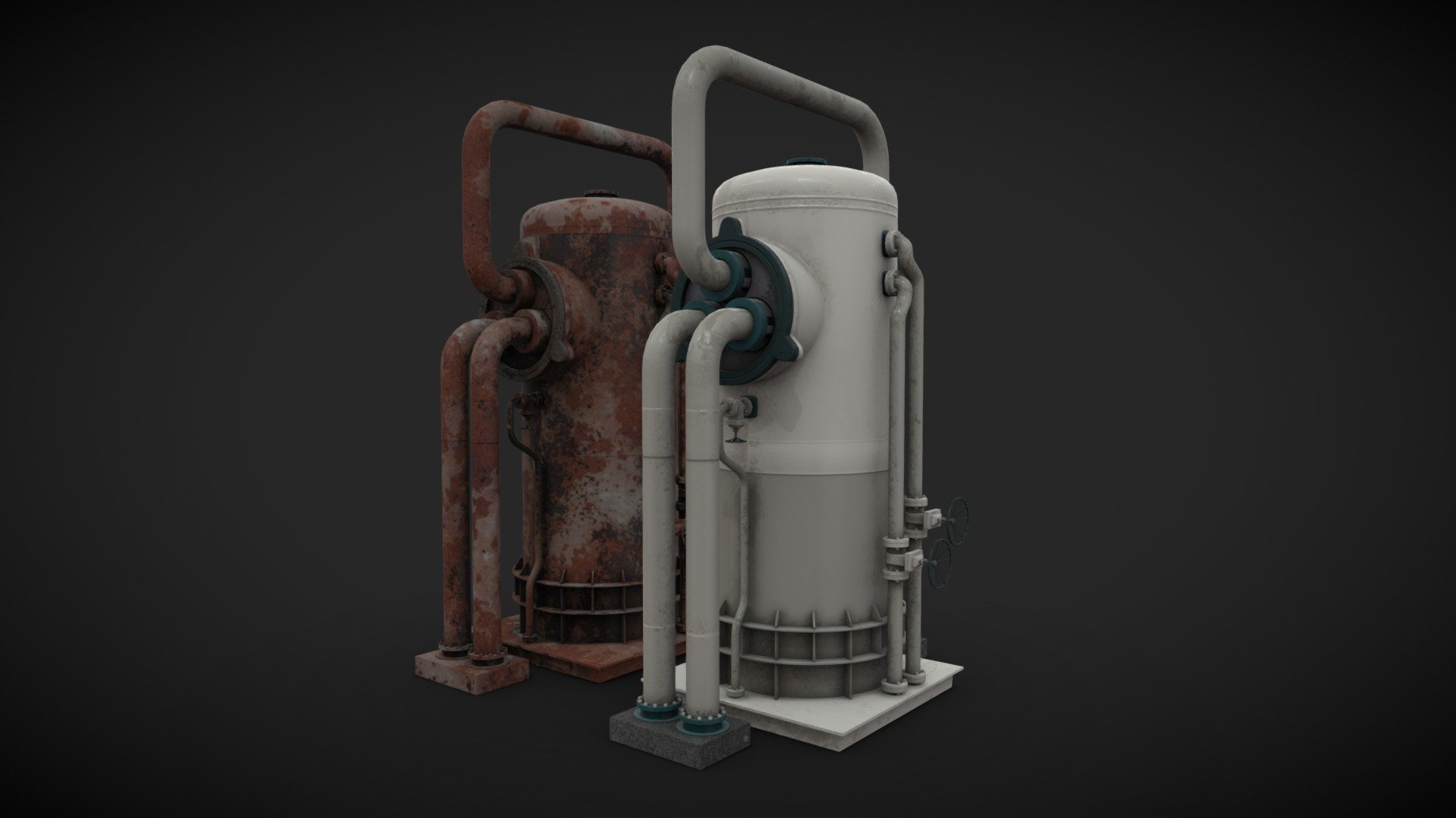 Oil-gaz separator - Buy Royalty Free 3D model by maxpsr [479b7cd ...