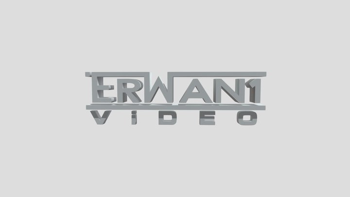 ERWAN1 Video Logo 3D Model