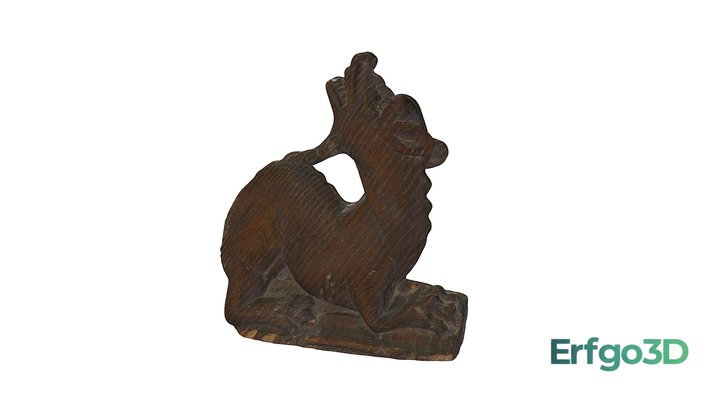 Armsteun koorbank 3D Model