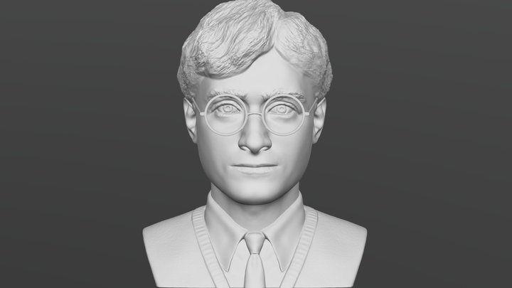 Harry Potter bust for 3D printing 3D Model