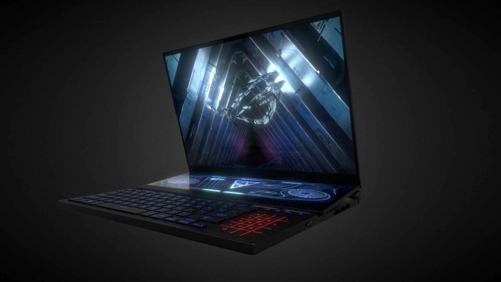 Asus ROG Zephyrus Duo 16 - Download Free 3D model by Kirigami ...