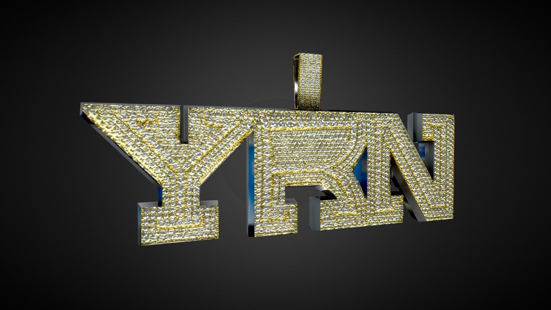 YRN Migos Chain Medallion - Buy Royalty Free 3D model by Tiko (@tikoavp ...