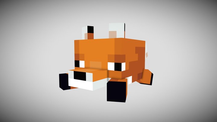 Fox Hat 3D Model