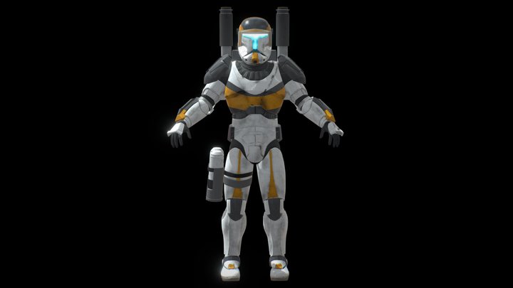 Riggs | Shadow of the Republic 3D Model
