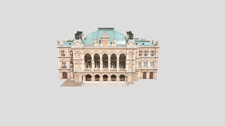 Wiener Staatsoper 3D Model