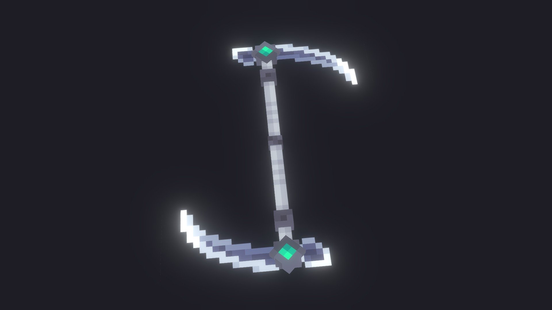 Double Sided Scythe Minecraft Model - 3D model by Perryrat [47a1838 ...