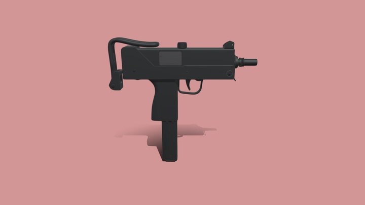 mac 10 3D Model