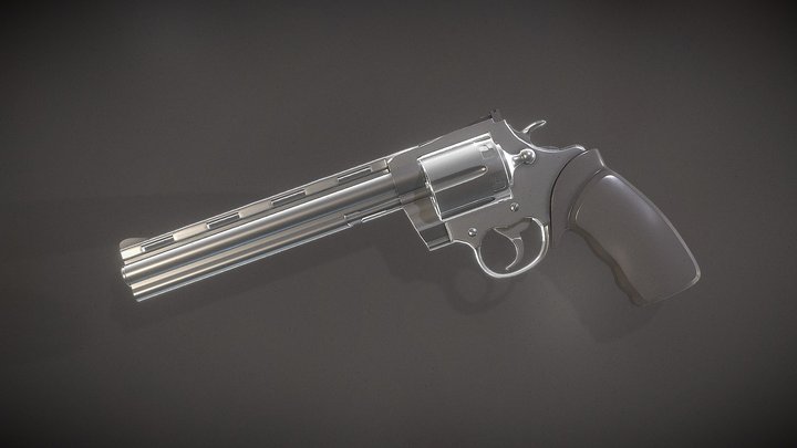 Colt Anaconda 3D Model