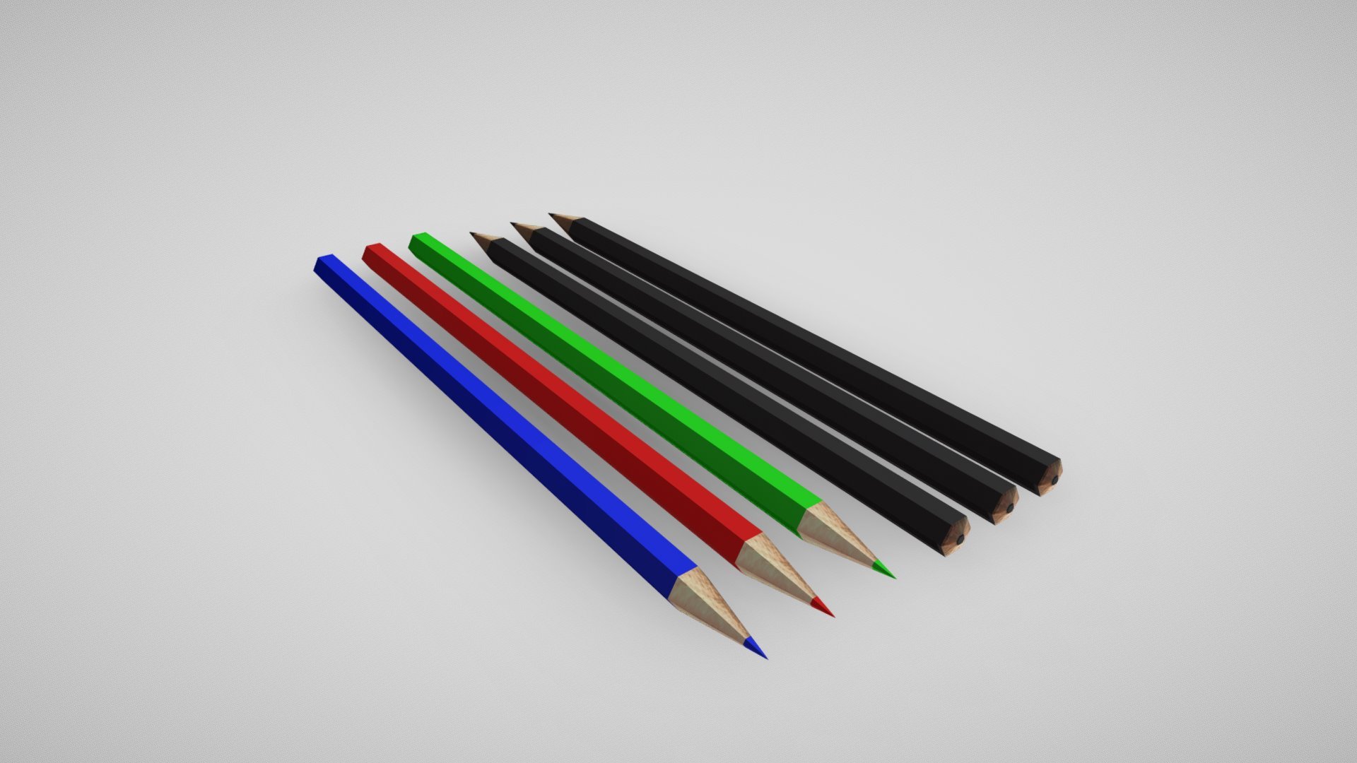 Pencils and Crayons