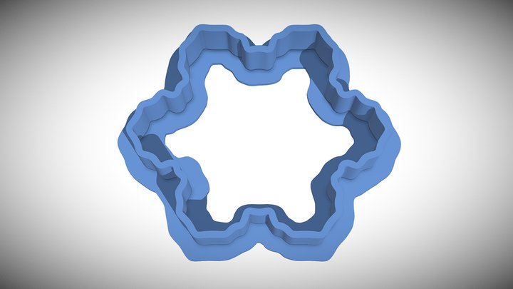 Star Cookie Cutter – Gratis 3D-model STL