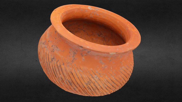 Pottery, 1st to 3rd century (Cambodia) 3D Model