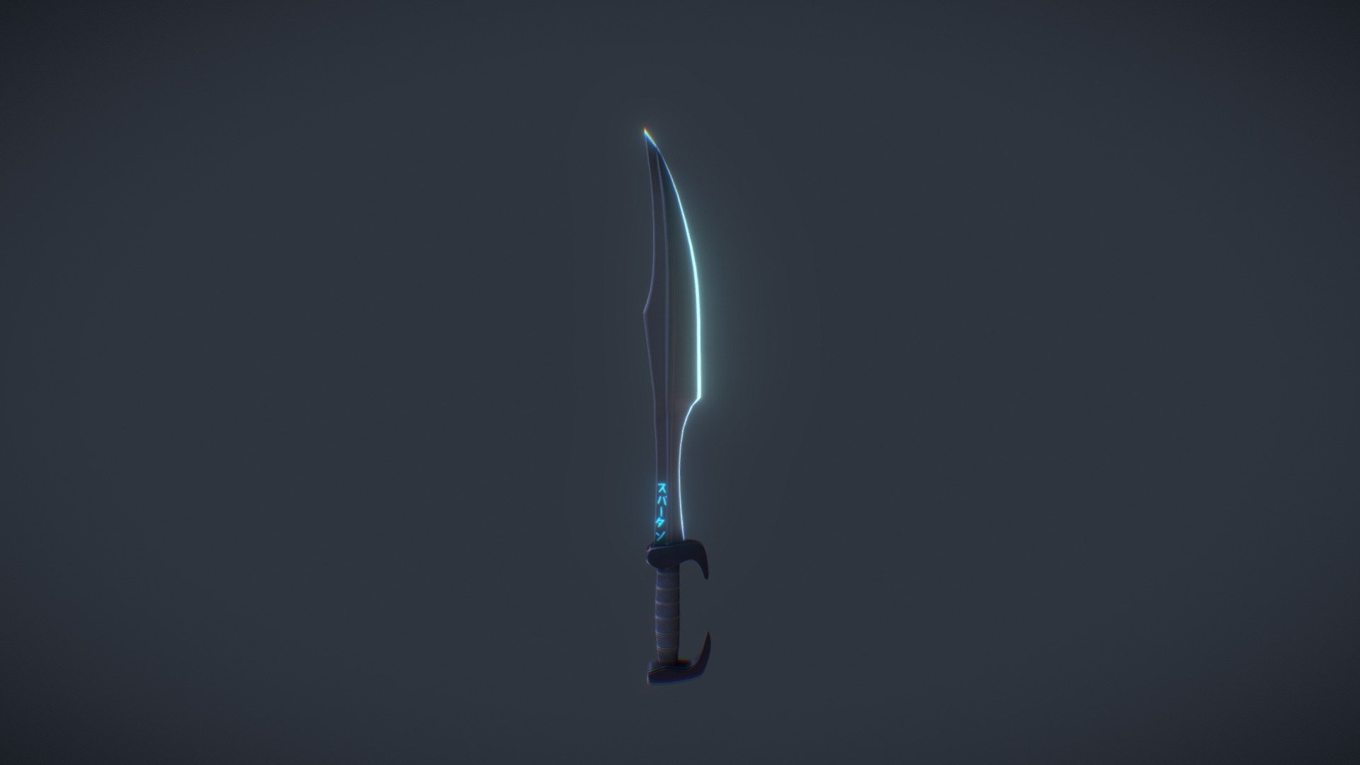 Cyberpunk Spartan Sword