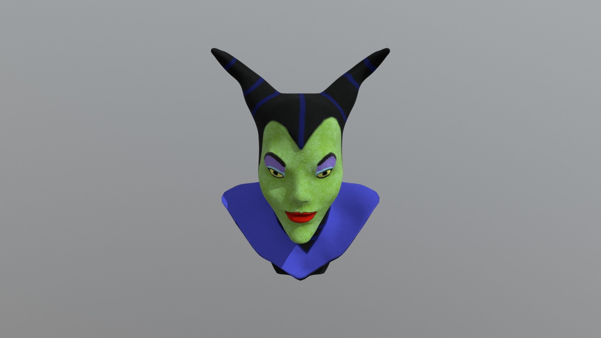 GD49Brad Maleficent Bust