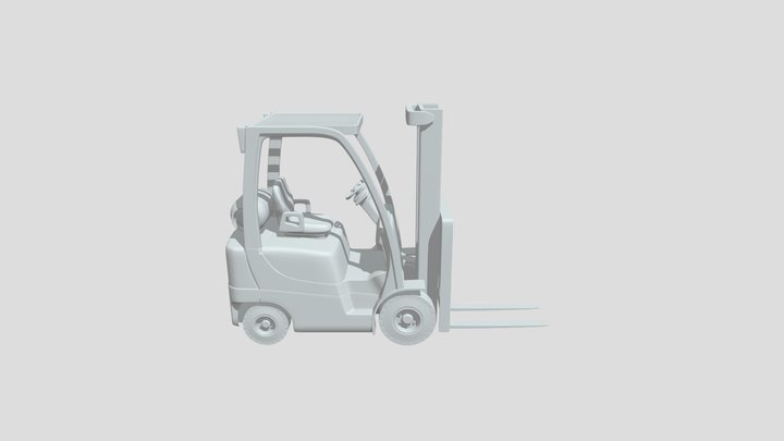Forklift Crown - WIP 3D Model