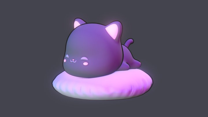 Kitty Cat 3D Model