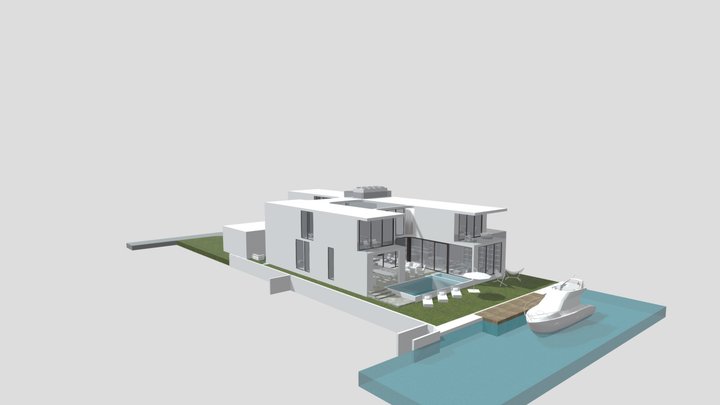 3081 Michael Nouri private house_1 3D Model