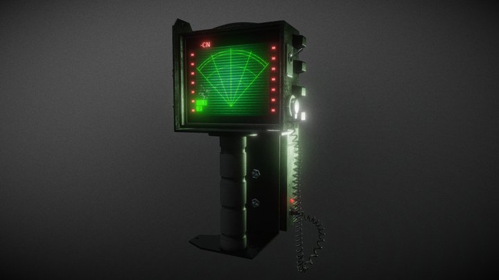 Alien Isolation Scanner 3D Model