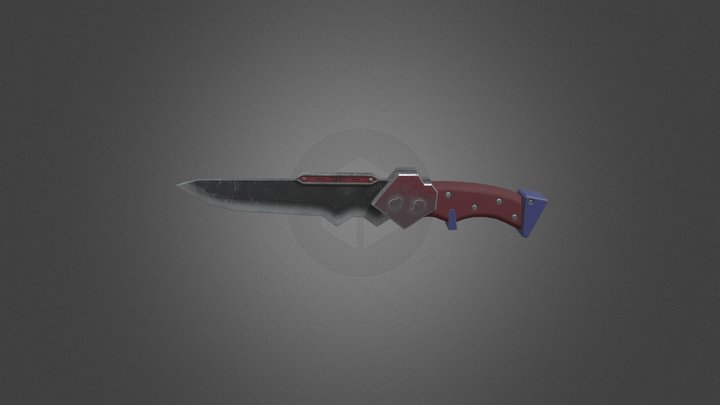 Progressive Knife from Evangelion 3D Model