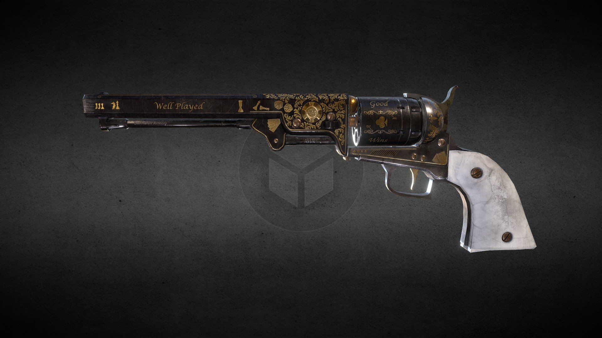 Colt 1820 "Golden Flower"