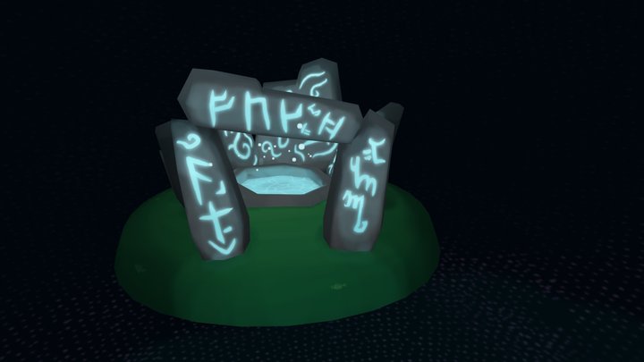 2 day challenge - rock pool 3D Model