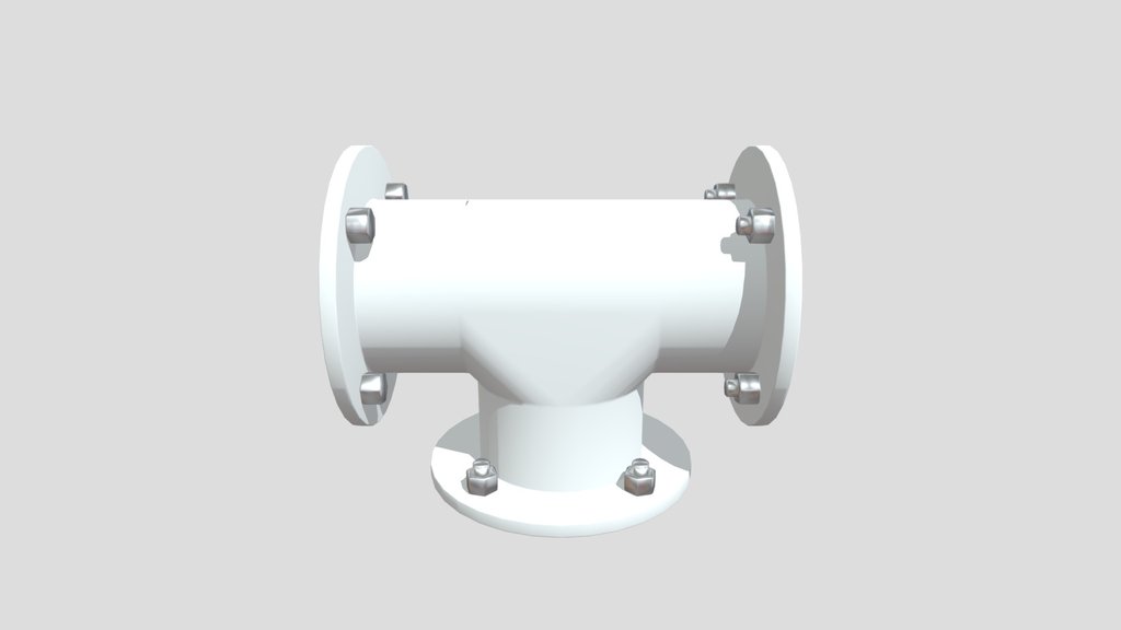 T Flanged Pipe