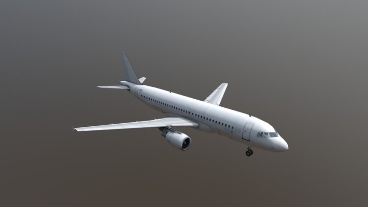 A320 3D Model