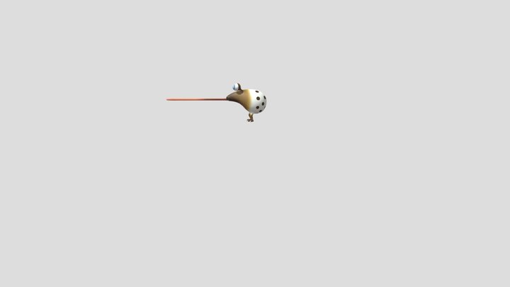 Pikmin 3 - Whiptongue Bulborb 3D Model