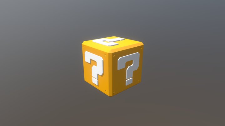 Mario Mystery Box 3D Model