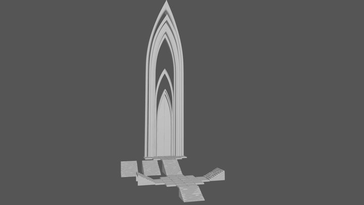 ArchTilesStairs 3D Model