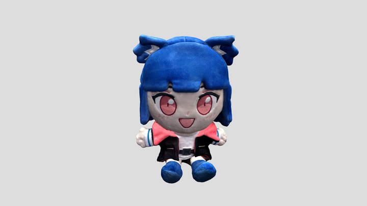 Gris Plush 3D Model