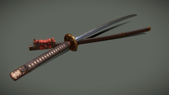 Katana 3D Model