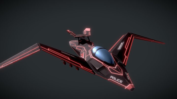 Starfighter martin 3D Model