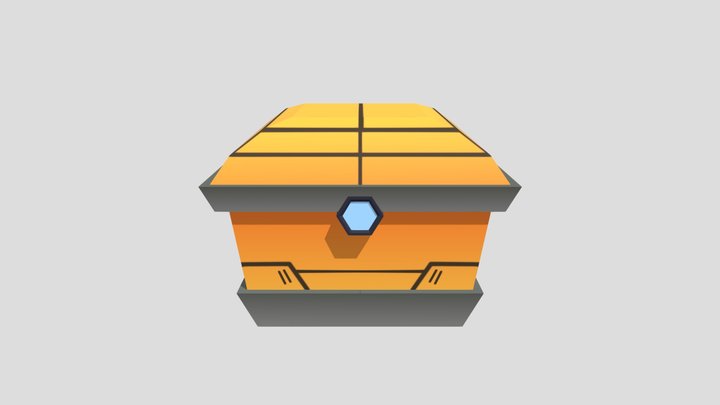Chest Opening 3D Model