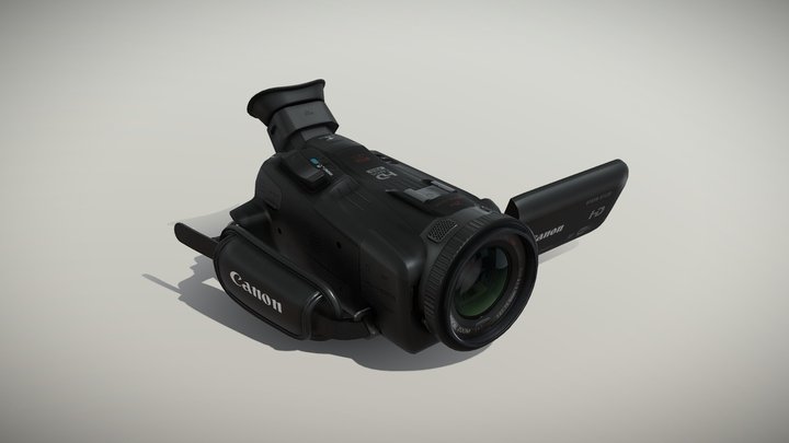 Canon VIXIA HF G30 HD camcorder 3D Model