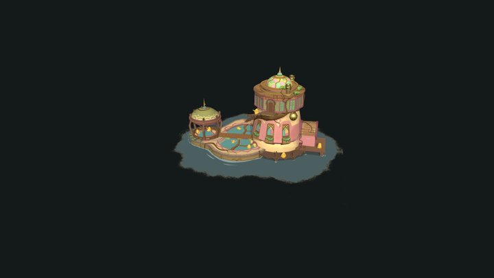 chick-bath 3D Model
