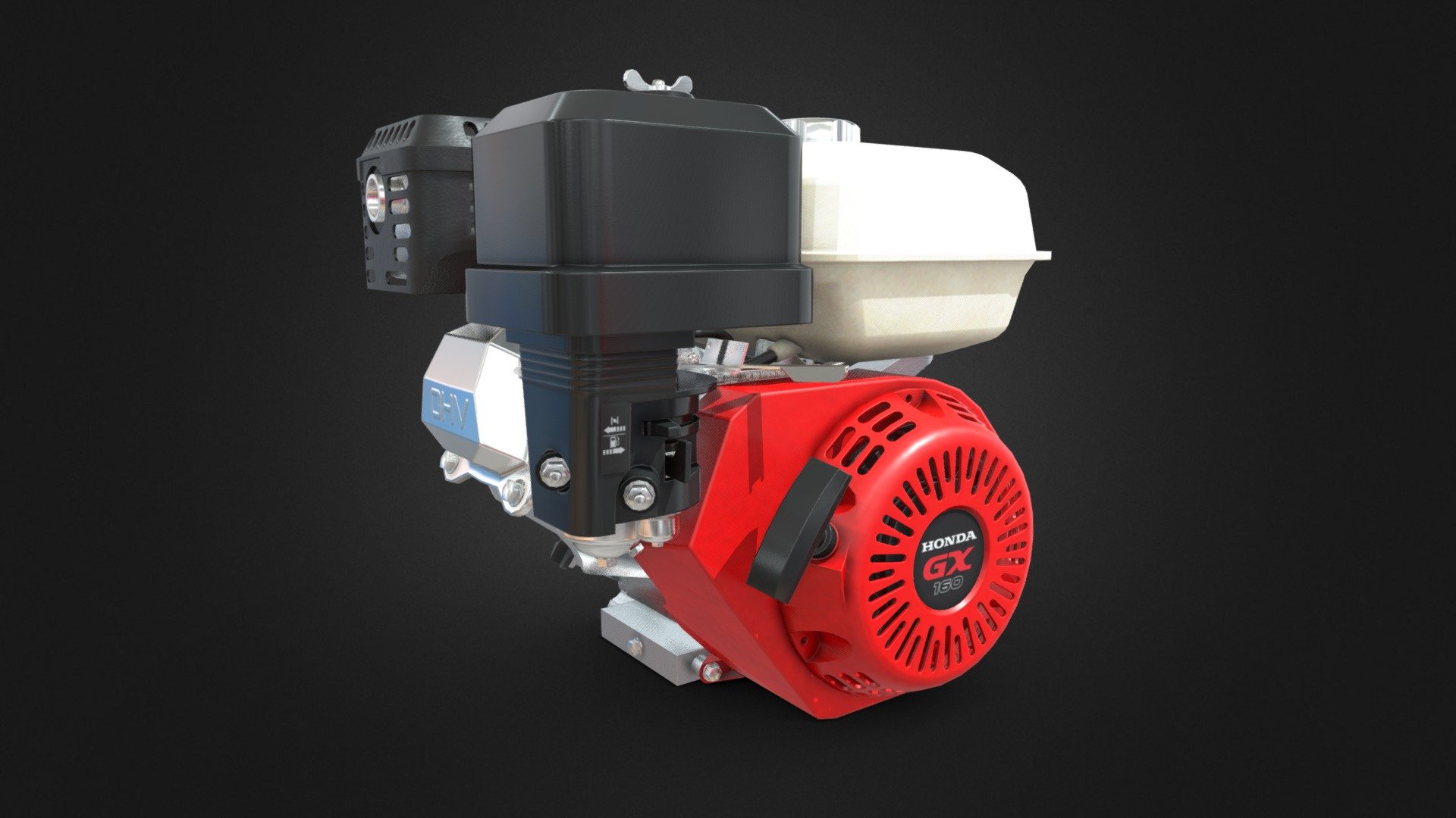 Gasoline Engine - Buy Royalty Free 3D model by ChakkitPP [47af535 ...