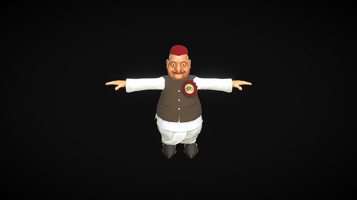 mulayam singh yadav carry catcher model 3D Model