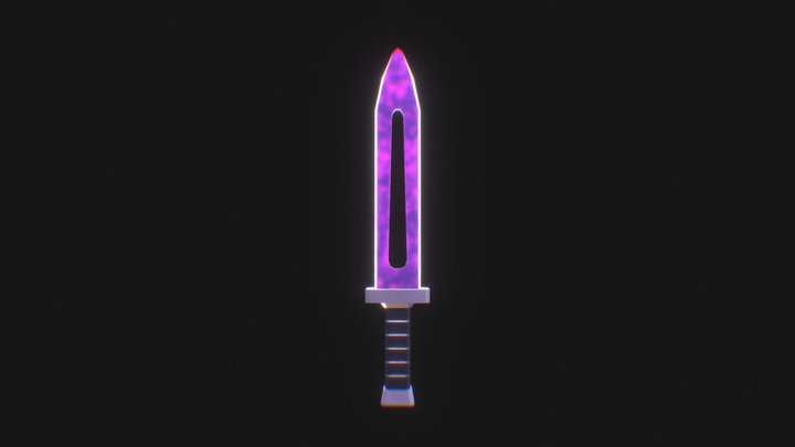 Sci-Fi Sword 3D Model