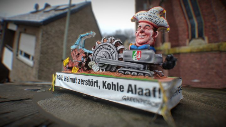 Kohle Alaaf | Greenpeace carnival float 3D Model