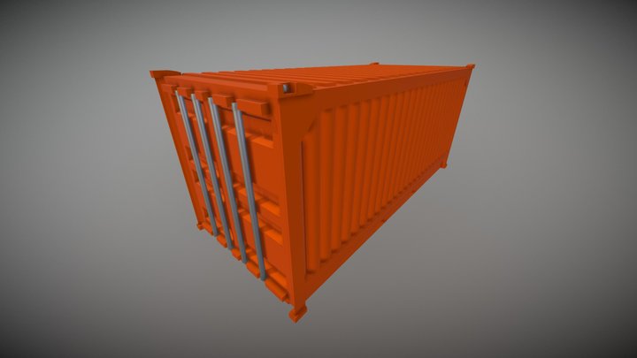 Container (VR - Ready) 3D Model